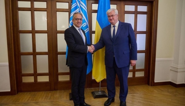Le directeur général de l'UNESCO en visite à Kyiv pour la première fois