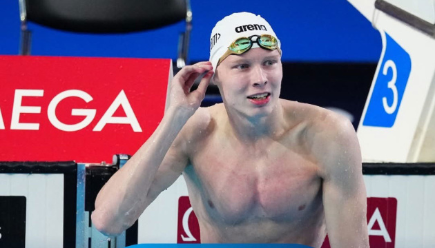 Шеремет з рекордом України став чемпіоном Європи з плавання на 50-метрівці вільним стилем