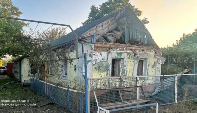 In Region Saporischschja 60 Ortschaften beschossen, zwei Zivilisten getötet, drei verletzt
