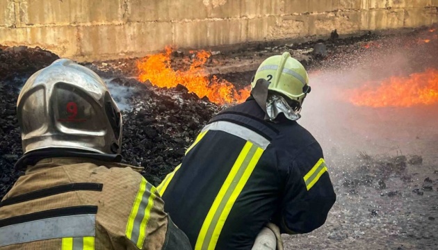 Vier Brandherde bei Kyjiw nach russischen Angriffen gelöscht 