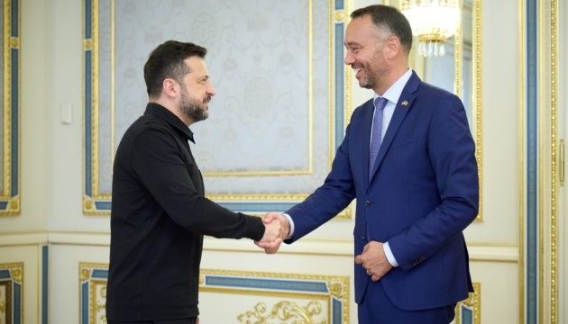 Volodymyr Zelensky et le chef de la diplomatie belge discutent des dates possibles pour la signature du Drone Deal