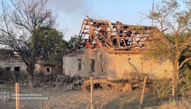 In Region Saporischschja 51 Ortschaften beschossen, vier Zivilisten verletzt