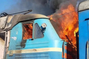 Russen greifen mit Drohne Zug Odessa–Dnipro an