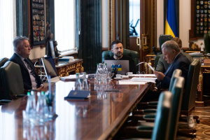 Zelensky aborda tecnología de drones y comercio con la presidenta del Perú