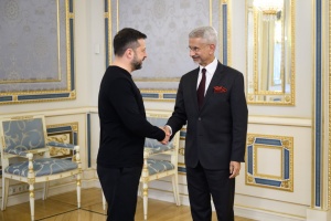 ゼレンシキー宇大統領、ジャイシャンカル印外相と会談
