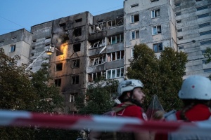 ロシア軍のキーウへの攻撃により市民１名死亡、複数負傷者