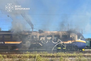 Zugbegleiterin bei russischem Angriff auf Personenzug im Gebiet Saporischschja getötet