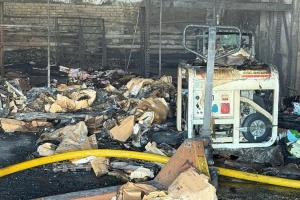 Almacén de la Fundación Olena Zelenska destruido en Kyiv por ataque ruso