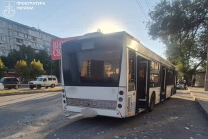 Bus hit in Zaporizhzhia: number of injured rises to eight