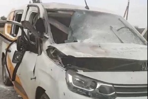 Des employés de l’opérateur postal ukrainien Ukrpochta grièvement blessés dans une frappe de drone russe dans la région de Soumy