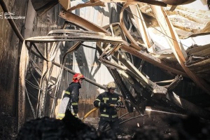 Fires extinguished in Kyiv region's Fastiv district following Russian shelling