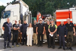 Swedish rescuers provide assistance to colleagues in Poltava