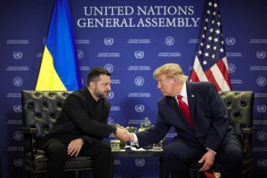 ゼレンシキー宇大統領、トランプ米大統領と会談
