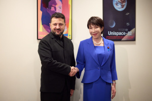 ゼレンシキー宇大統領、高市日本首相と会談　キーウ訪問に招待　防空支援にも期待