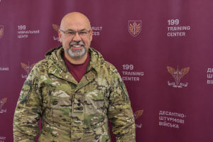 Олексій Поляков, військовий капелан 199 навчального центру ДШВ ЗСУ