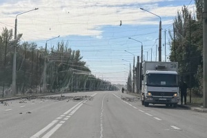 У Краматорську росіяни вдарили дроном по цивільній вантажівці, загинув водій