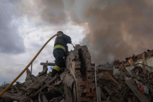 Attaque contre Kyiv, le nombre de morts s'élève désormais à sept, et 46 personnes ont été blessées
