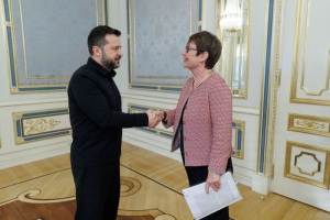 Zelensky a discuté avec la présidente de la BERD du soutien à l'économie ukrainienne