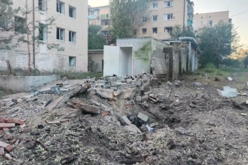 У Слов'янську через російські обстріли пошкоджені підприємство і котельня, поранений чоловік
