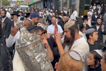 Рош га-Шана в Умані: десятки тисяч хасидів приїхали відзначити юдейський Новий рік