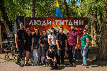 У Житомирі пройшов фестиваль військового братерства «Люди-титани»