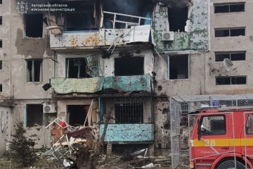 Ворог за добу 887 разів бив по Запорізькій області - один загиблий, дев'ятеро поранених