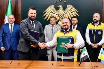 Україна та Сирія уклали угоду про співпрацю у сфері протимінної діяльності