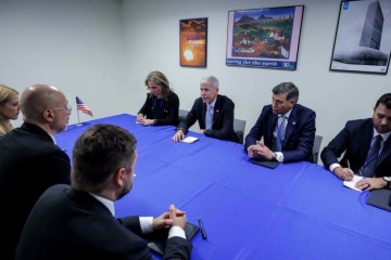 Shmygal se reúne con el secretario de Energía de EE.UU. en Nueva York
