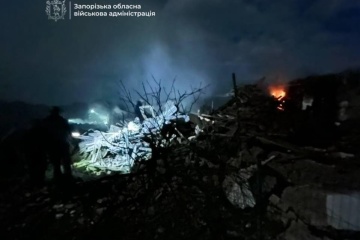 На Запоріжжі від ворожого удару загинув чоловік, четверо людей поранені