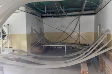 У Дніпрі через російську атаку пошкоджена спортивна школа