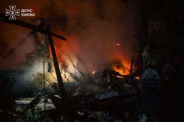 ロシア軍、キーウをミサイルと無人機で攻撃　２名死亡、４名負傷