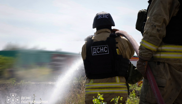 À Poltava, les incendies provoqués par l'attaque de la Russie ont été éteints ; le nombre de victimes s'élève à 5