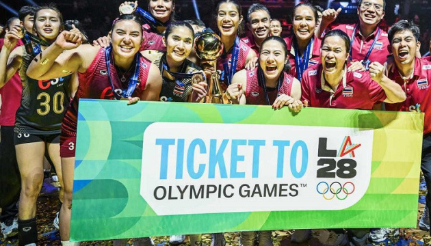 Волейболістки Таїланду вперше в історії зіграють на Олімпіаді