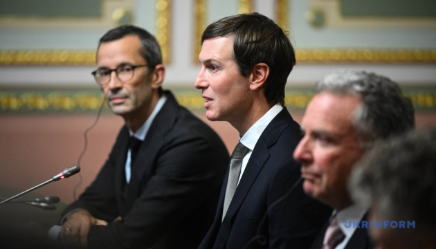 Kushner en Kyiv: Trump quiere ver el fin de las muertes y centrarse en invertir en las oportunidades de negocio de Ucrania