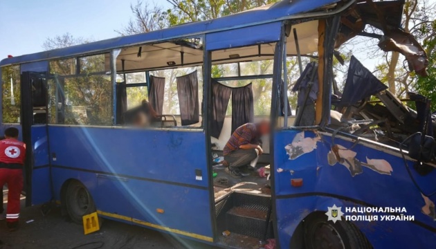 На Одещині зіткнулися два рейсові автобуси, двоє загиблих і 25 постраждалих