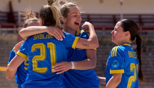 Україна перемогла Швейцарію у Суперфіналі жіночої Євроліги з пляжного футболу
