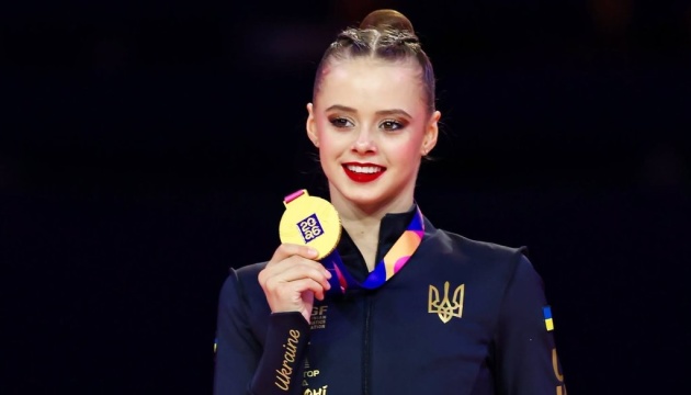 Таїсія Онофрійчук виграла три «золота» на чеському етапі Гран-прі з художньої гімнастики