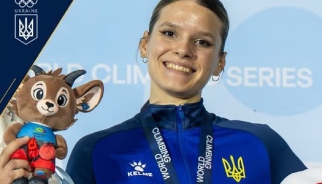 Українка Халькевич - срібна призерка етапу Кубка світу зі скелелазіння