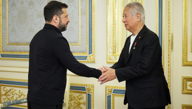 ゼレンシキー宇大統領、森英介衆院議長と会談