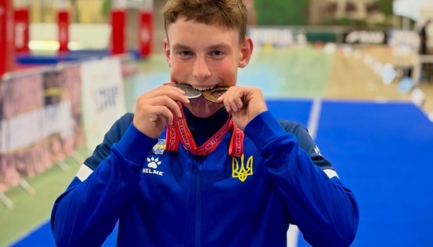 Українські п'ятиборці зійшли на подіум Євро U15 та U19 у Португалії