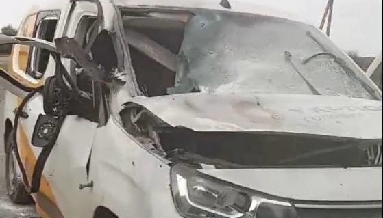Des employés de l’opérateur postal ukrainien Ukrpochta grièvement blessés dans une frappe de drone russe dans la région de Soumy