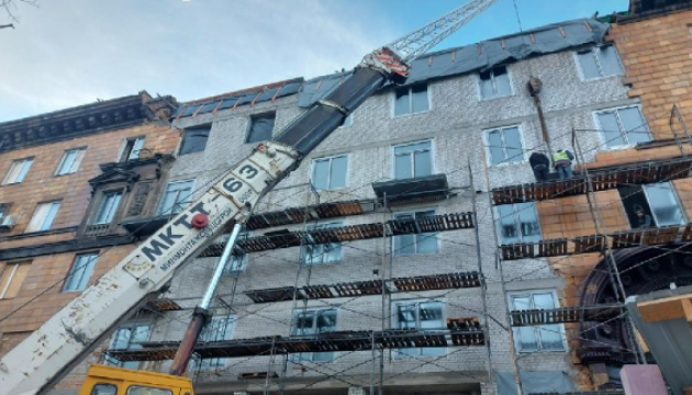 Уряд виділив ₴150 мільйонів на відновлення будинків у Запоріжжі