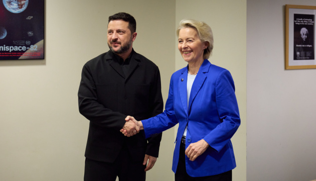Зеленський у Нью-Йорку зустрівся із фон дер Ляєн