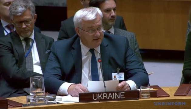 Сибіга в Радбезі ООН: Ми готові до повного припинення вогню, але Росія накладає вето на мир