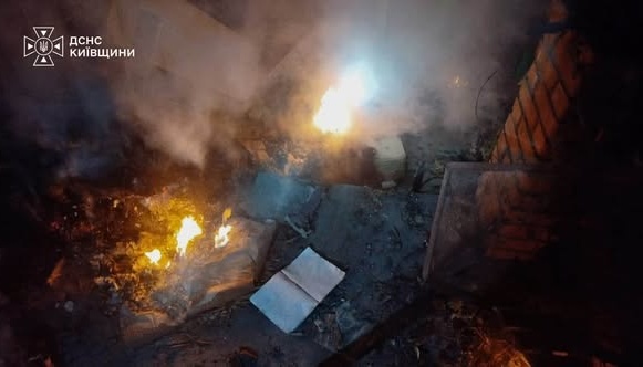 ロシア軍、ウクライナ中部キーウ州を無人機で攻撃　３地区で被害、２名負傷