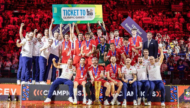 Волейболісти Польщі захистили звання чемпіонів Європи з волейболу