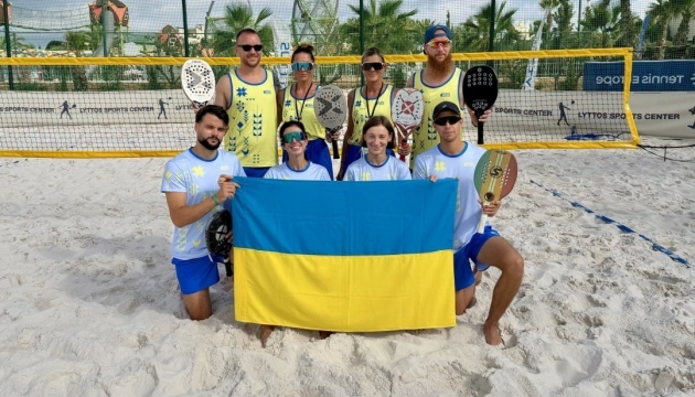 Українці виступили на Євро-2026 з пляжного тенісу