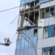 Атака дронів: у Києві пошкоджена ще одна офісна будівля