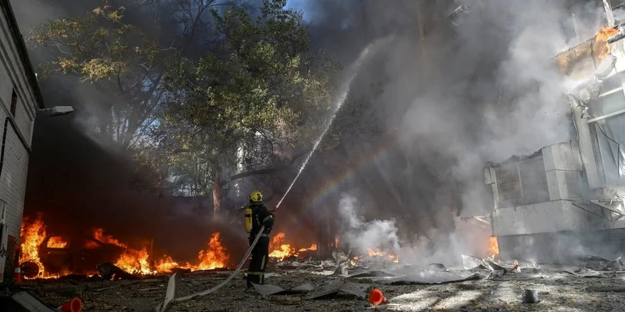Ліквідація наслідків удару