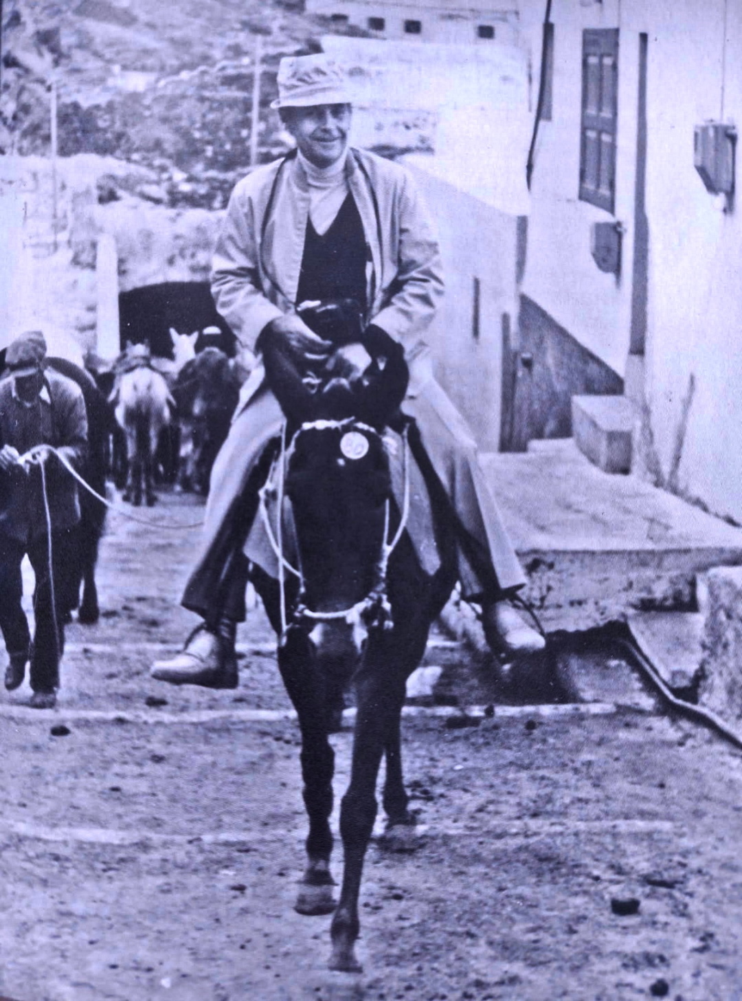 Б. Гаврилишин на острові Гідра. Греція, серпень 1968 р. Фото /  «Залишаюсь українцем»